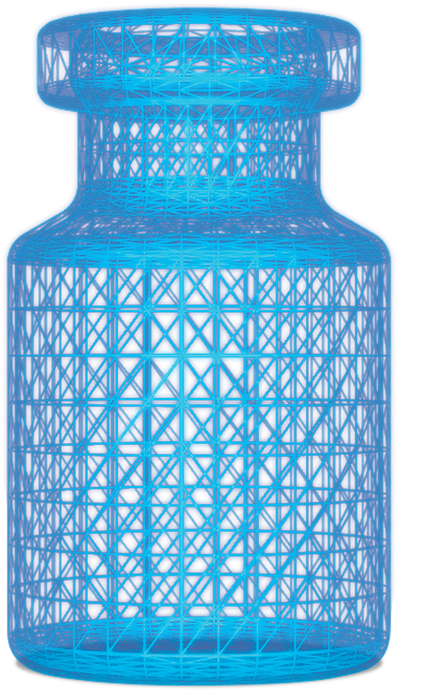 Home » Experience » Agenda » Vial Wireframe - Vase (1076x1500), Png Download