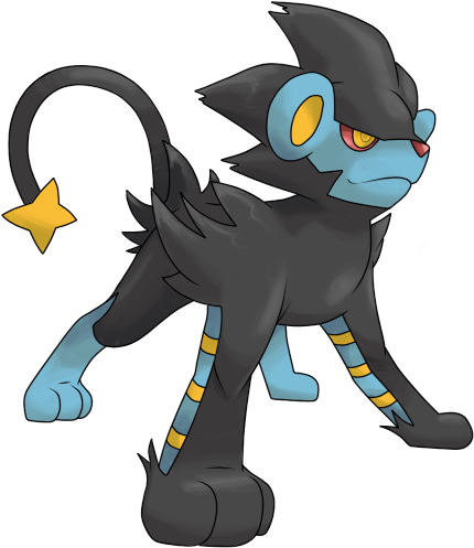 Picture - Luxray (500x500), Png Download