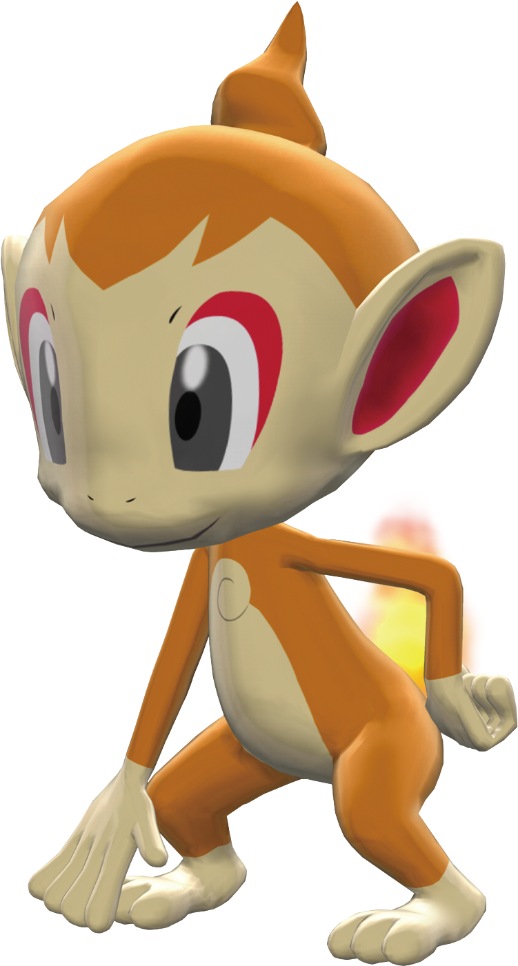 390chimchar Pokemon Battle Revolution - Pokémon (1728x1440), Png Download