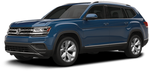 2018 Volkswagen Atlas Trendline - 2018 Volkswagen Atlas Png (620x350), Png Download