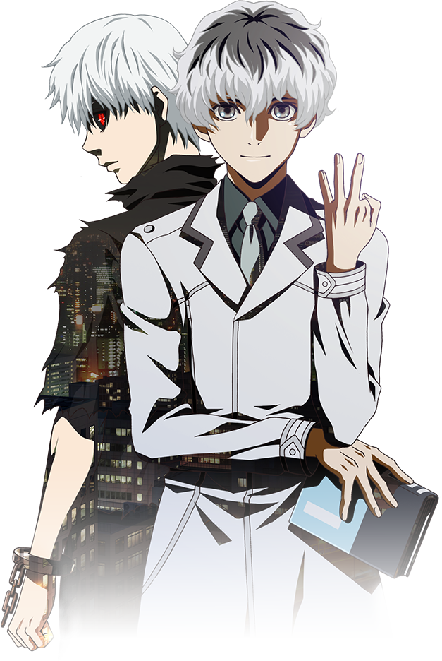 Tokyo Ghoul [ - Tokyo Ghoul Re Birth (627x936), Png Download