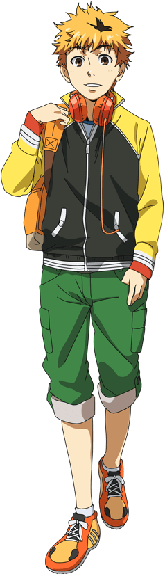Nagachika Anime Design Front View - Tokyo Ghoul Hideyoshi (503x838), Png Download