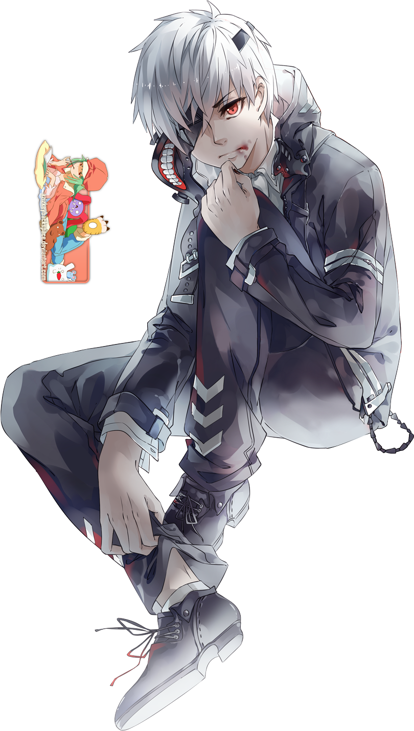 Download Hd Tokyo Ghoul Tokyo Ghoul Kaneki Render Transparent Png Image Nicepng Com