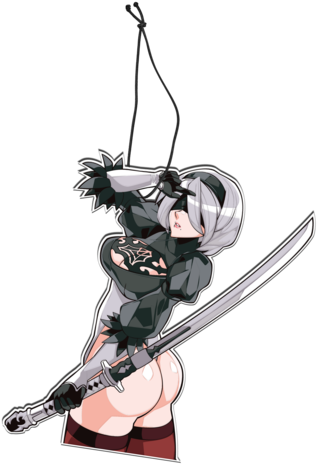 Yorha No - Air Freshener (600x600), Png Download