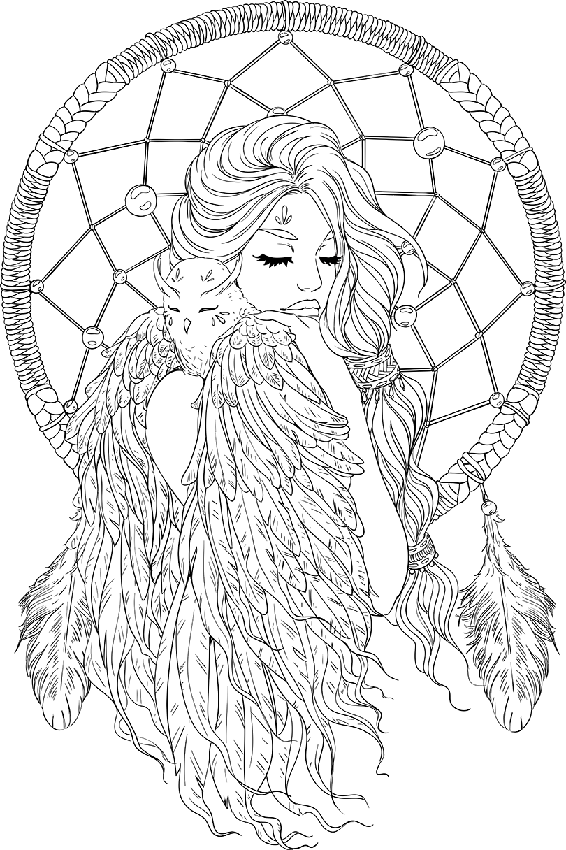 Image Transparent Stock Lineartsy Free Adult Coloring - Drawing Coloring Pages For Adults (810x1216), Png Download
