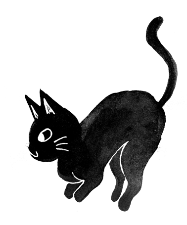 Png Goth Cats - Black Cat (1080x1628), Png Download