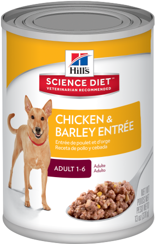 Sd Adult Chicken And Barley Entree Dog Food Canned - Science Diet Canned Dog Food (500x500), Png Download