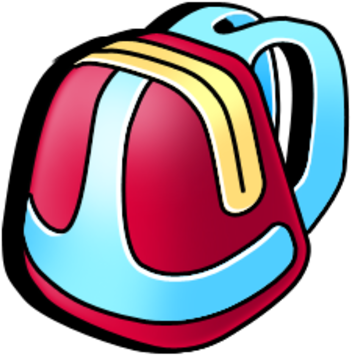 Backpack Icon - Icon (400x400), Png Download