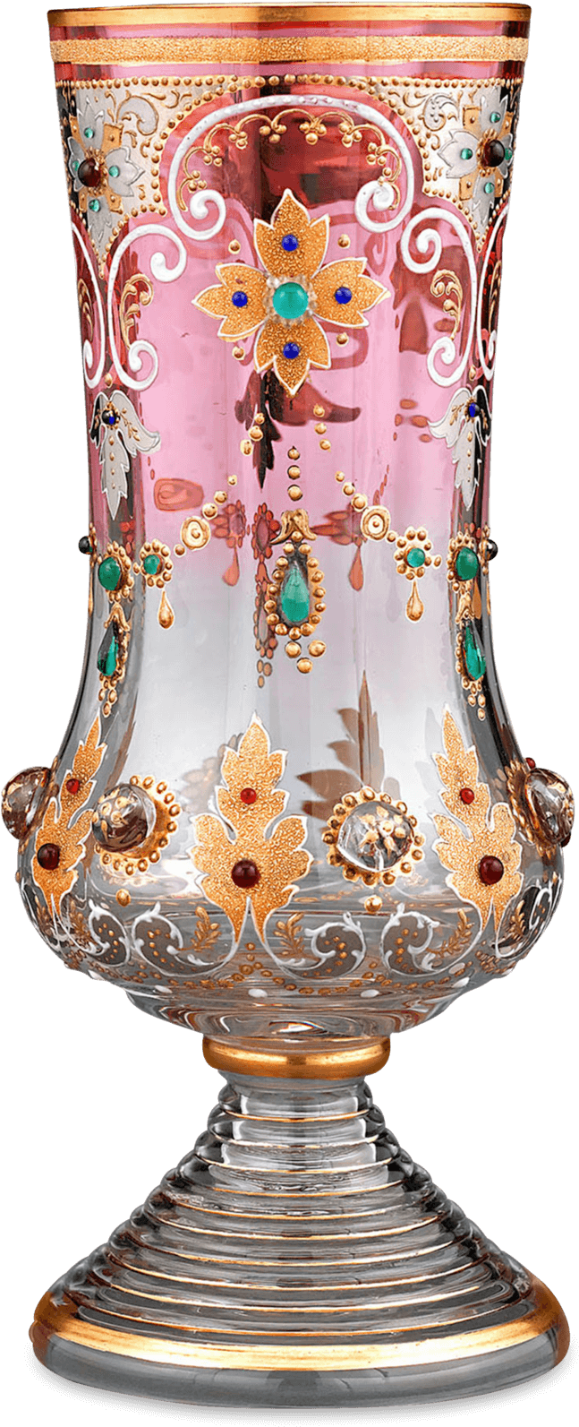 Moser Cranberry Glass Goblet - Glass Art (1750x1750), Png Download