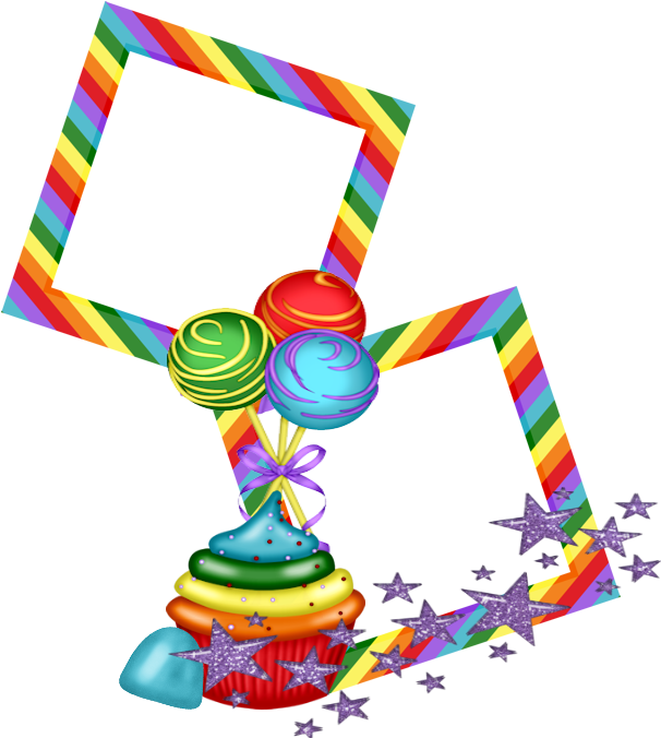 Gothic Frame Png - Cupcake (695x695), Png Download
