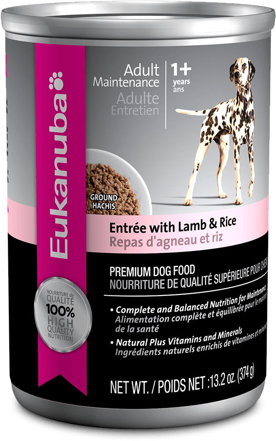 Eukanuba Canned Dog Food Flavors (946x1128), Png Download