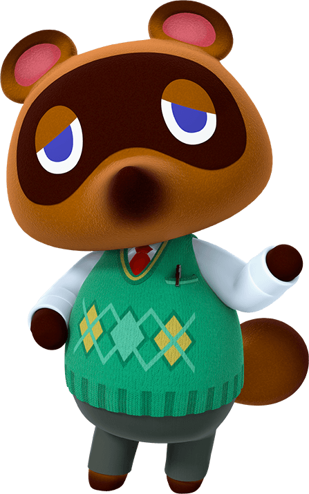 Animal Crossing Nook - Tom Nook From Animal Crossing (400x600), Png Download