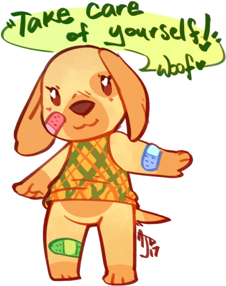 Requested By @zingey C - Animal Crossing Pocket Camp Goldie (500x586), Png Download