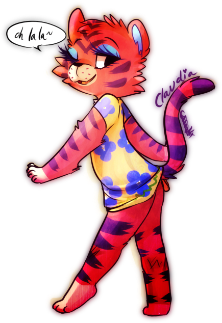 277kib, 448x647, Claudia-426421111 - Cartoon (448x647), Png Download