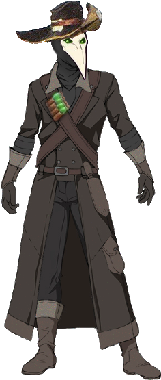 Plague Doctor, Alchemist, Or Artificer Plague Doctor, - Plague Doctor Alchemist (395x560), Png Download