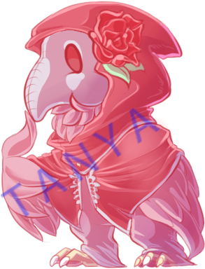 Pretty Plague Doctor Oohaole - Plague Doctor (320x395), Png Download