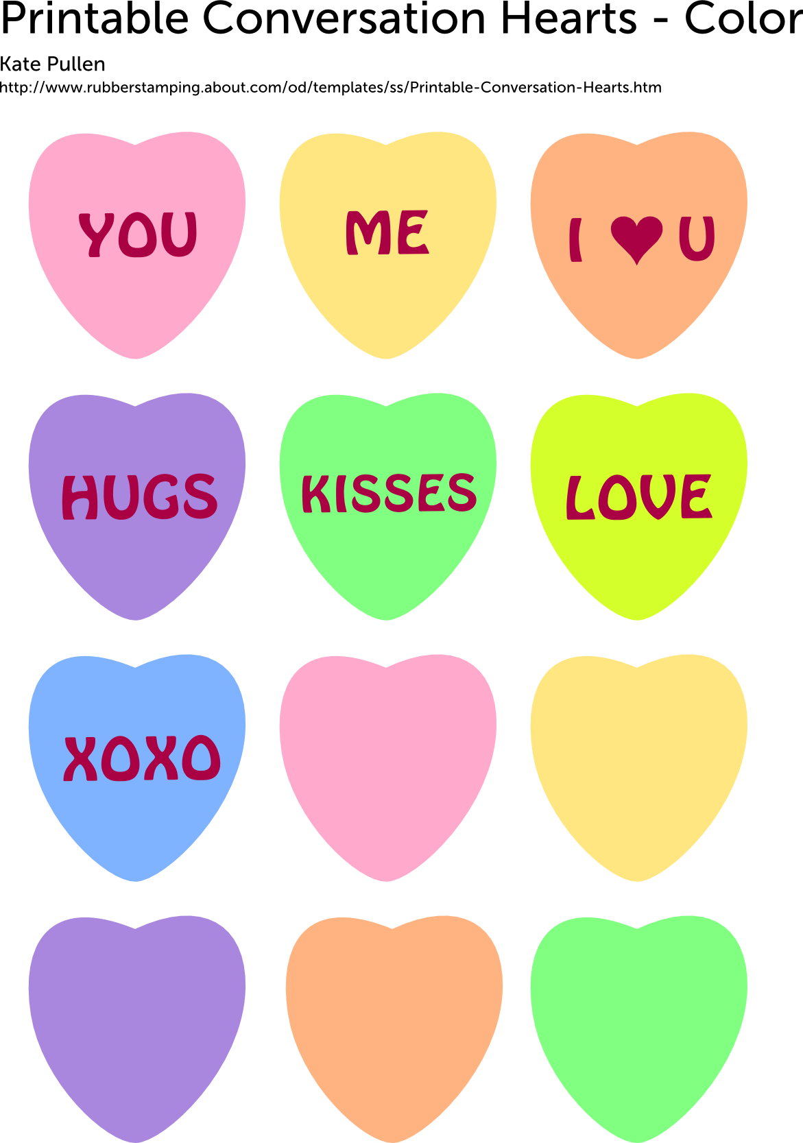 Heart Clip Conversation - Love Heart Sweet Template (960x1367), Png Download