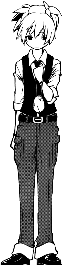 Manga Transparent Assassination Classroom - Assassination Classroom Manga Png (351x866), Png Download