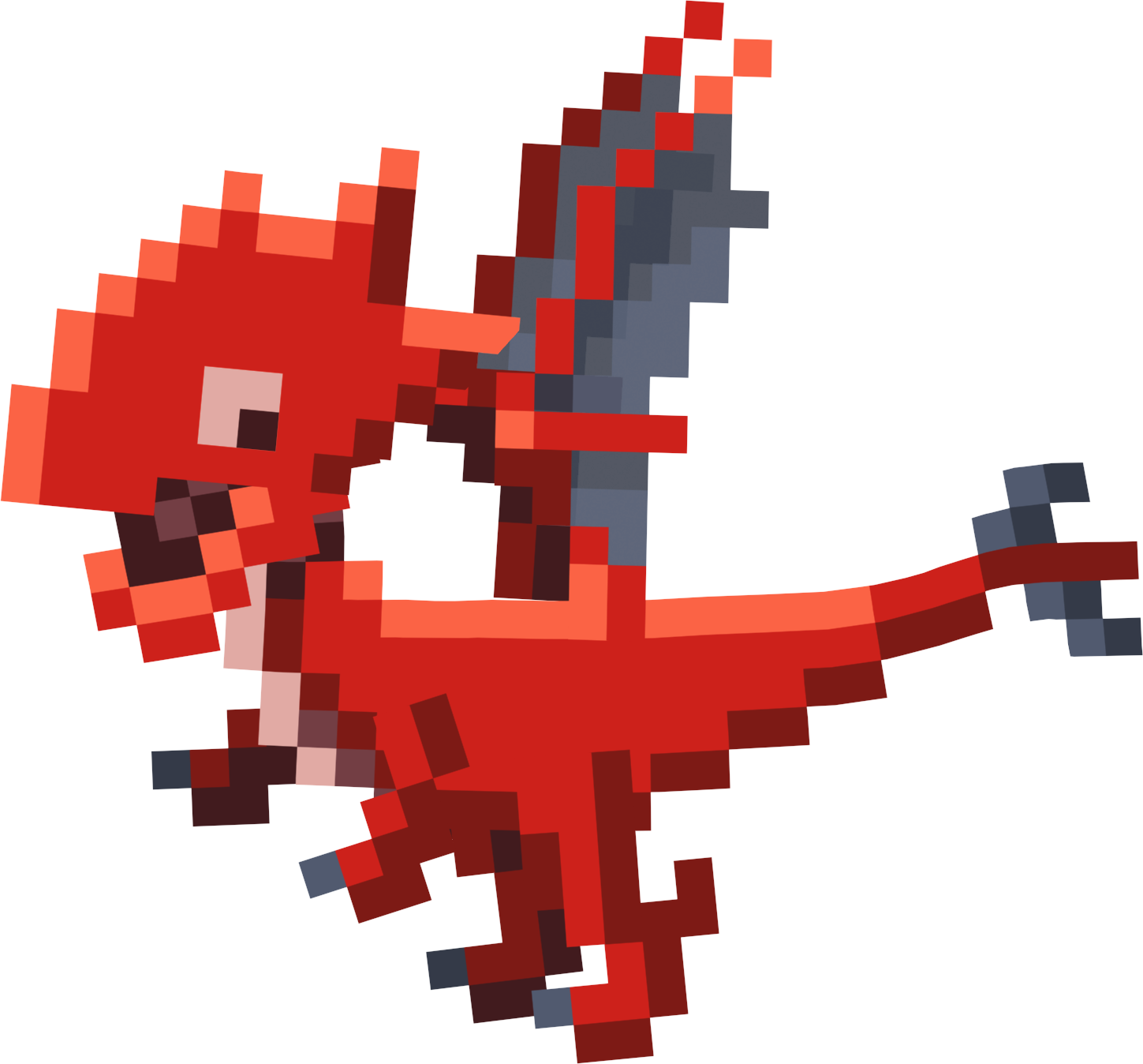 Pixel Dragon - Dragon Mania Legends Pixel Dragon (1449x1348), Png Download