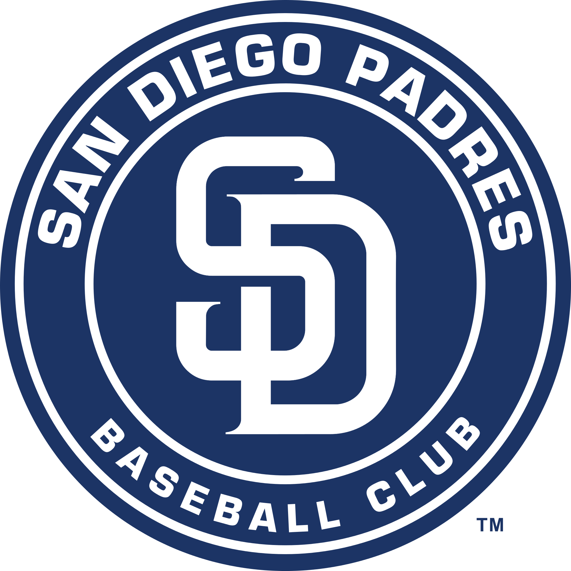 Open - San Diego Padres Png (2000x2000), Png Download