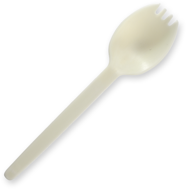 Spoon Harvest Starch 6 Inch Harvest Tan - Gen-pak Corp. (800x800), Png Download
