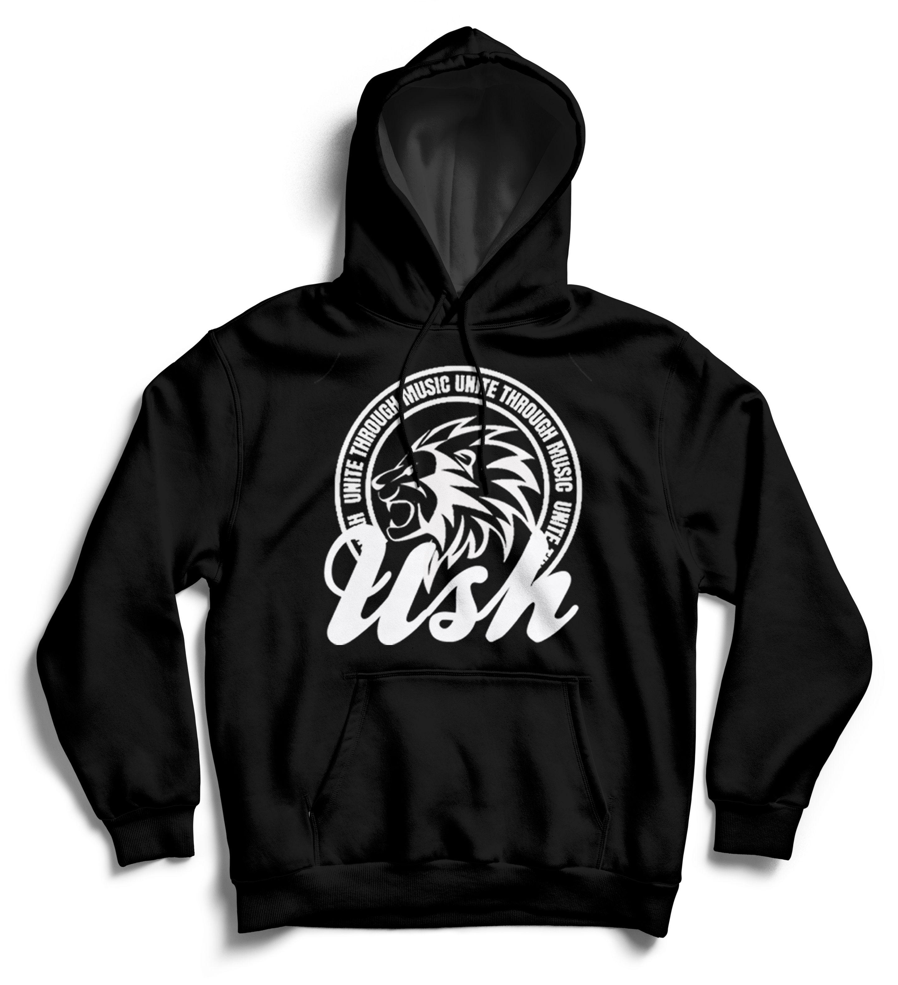 Image Of "ush Lion" Black Pull Over Hoodie " - Poleron La Casa De Papel (4000x3500), Png Download