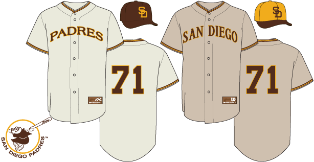What's Your Sign - 2019 San Diego Padres Uniforms (621x335), Png Download
