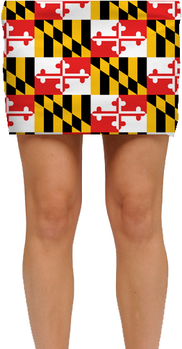 Skirt - Maryland State Flag (400x500), Png Download