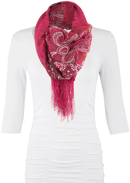 Tasha Polizzi Bandana Scarf - Scarf (544x800), Png Download