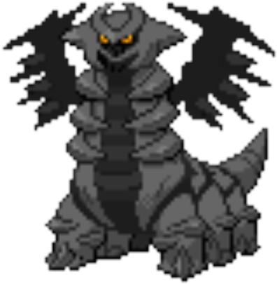 Corrupted Giratina - Giratina Sprite (420x420), Png Download