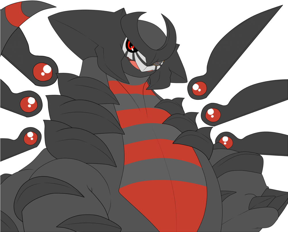 Rayna Giratina - Fur (1000x875), Png Download