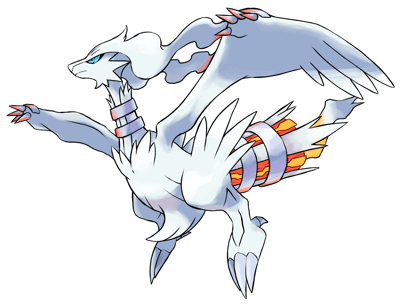 Reshiram - Pokémon Ultra Sun And Ultra Moon (402x306), Png Download