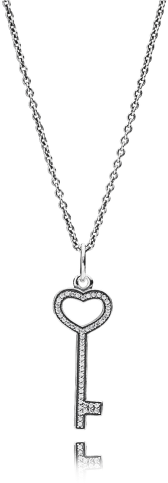 Image Royalty Free Pandora Necklace - Pandora Key Necklace Price (1000x1000), Png Download