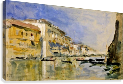 The Grand Canal, Venice Hercules Brabazon Brabazon - Grand Canal, Venice (429x292), Png Download