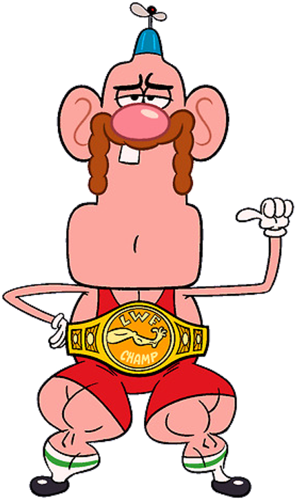 Wrestler Uncle Grandpa-tca2350 - Uncle Grandpa (570x800), Png Download