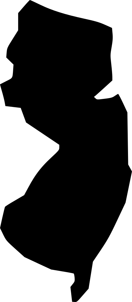 New Jersey - - Icon (430x980), Png Download