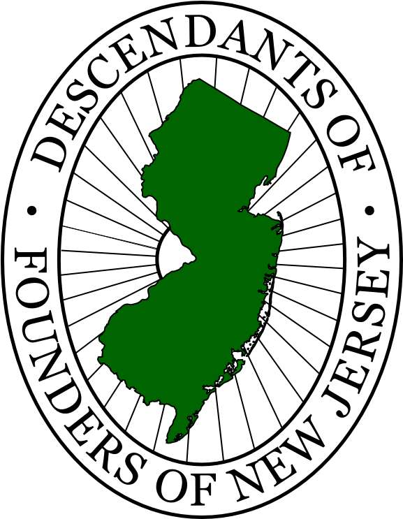 Descendants Of The Founders Of New Jersey Home - New Jersey Vector (596x762), Png Download