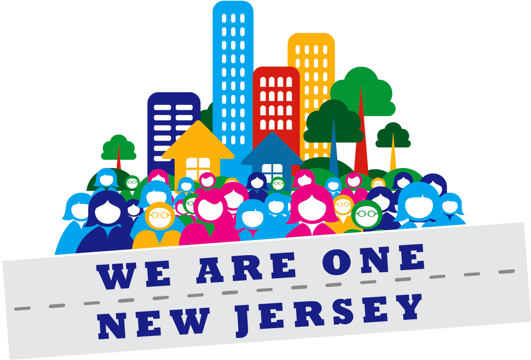We Are One New Jersey - We Are One Nj (1112x756), Png Download