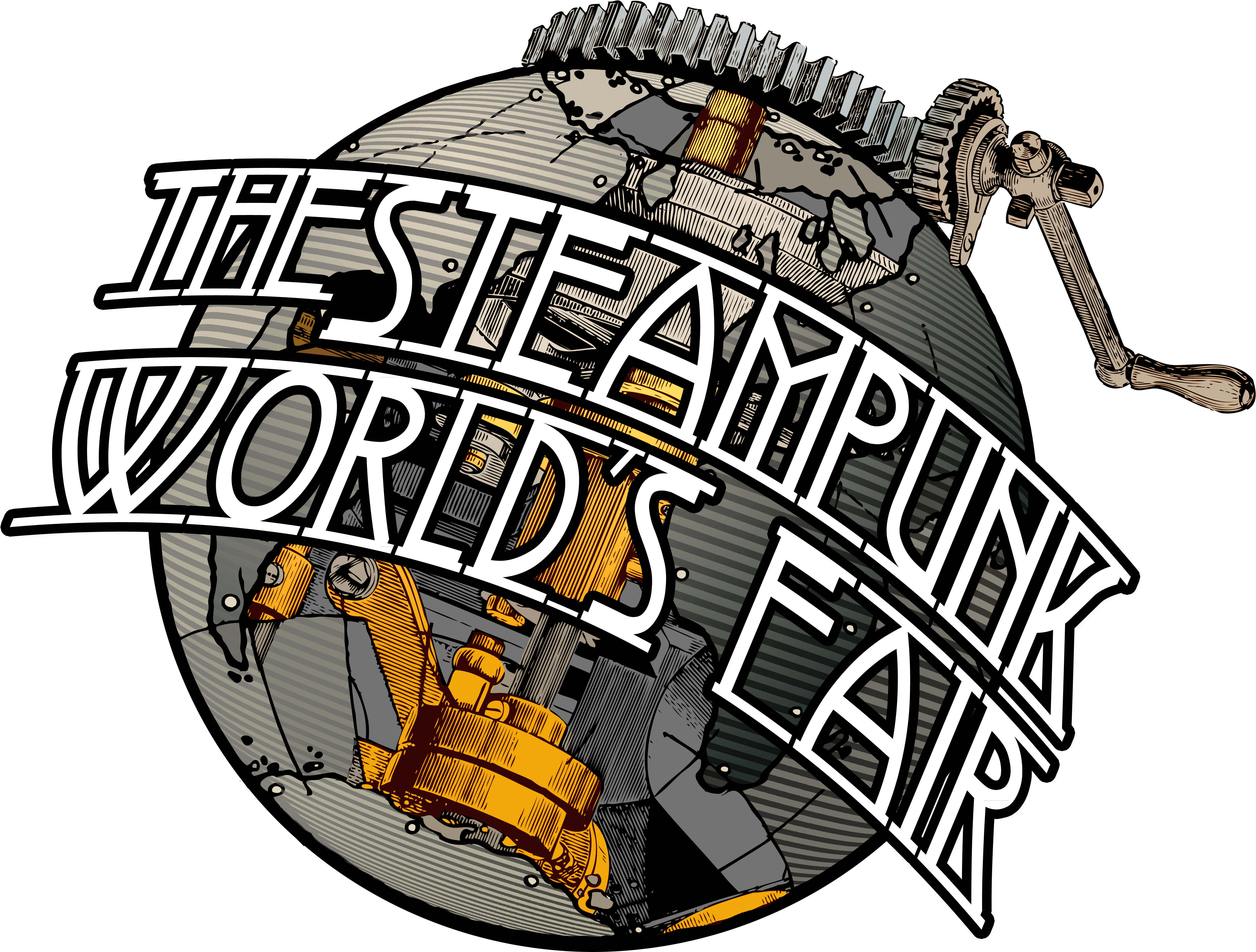 Clipart Transparent Download Drawing Time Steampunk - Steampunk (5550x4340), Png Download