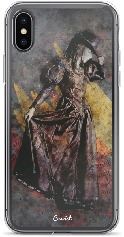 Faded Steampunk Girl Iphone Case - Iphone (1000x1000), Png Download