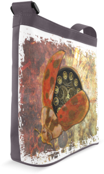 Steampunk Ladybug Crossbody Bags - Watercolor Paint (500x500), Png Download