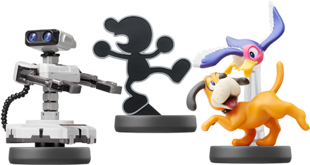 Amiibo - R - O - B - - Nes Colors Mr - Game & Watch - Nintendo Amiibo R.o.b. - Wii U (640x480), Png Download