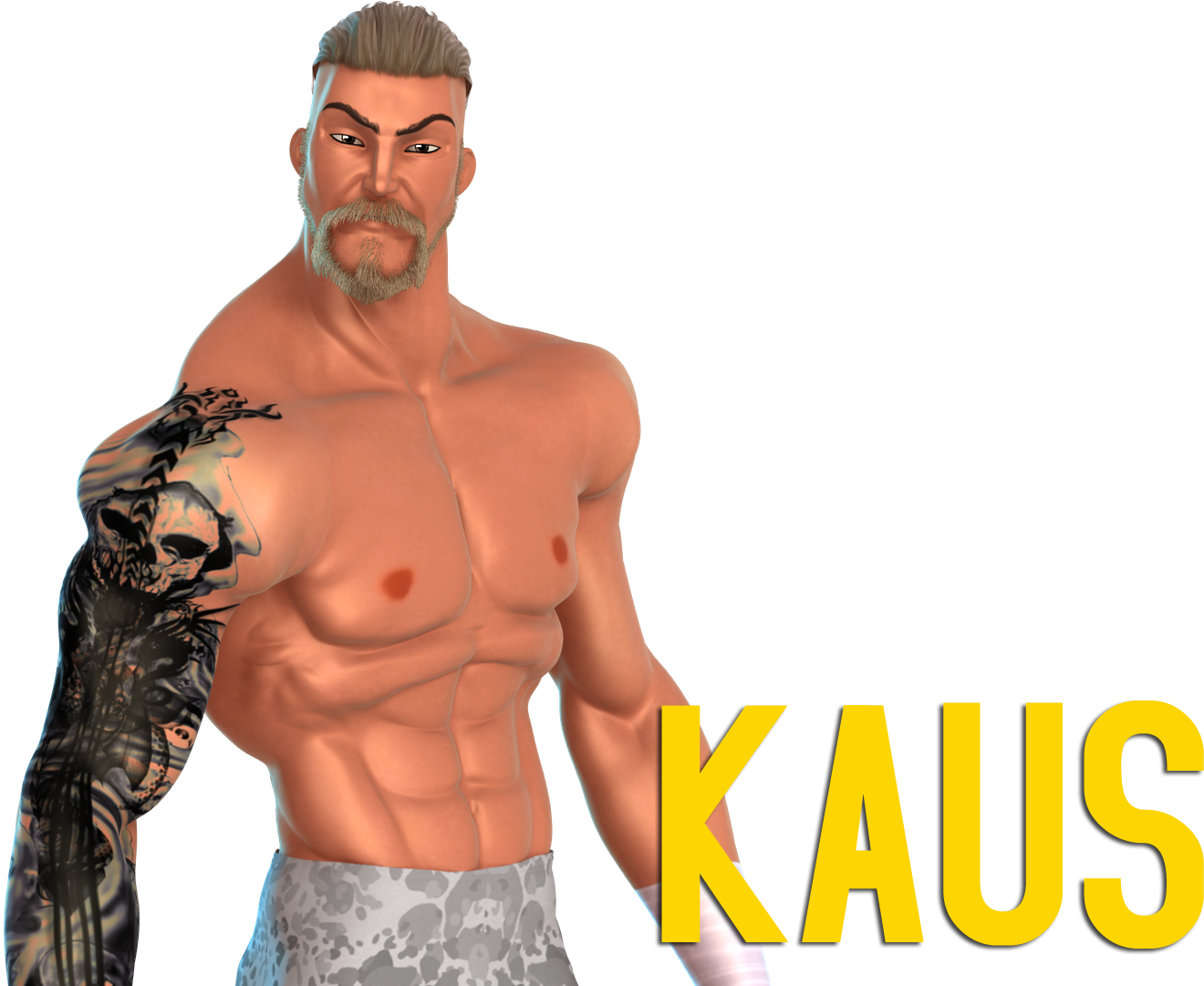 Kane - Barechested (1920x1080), Png Download