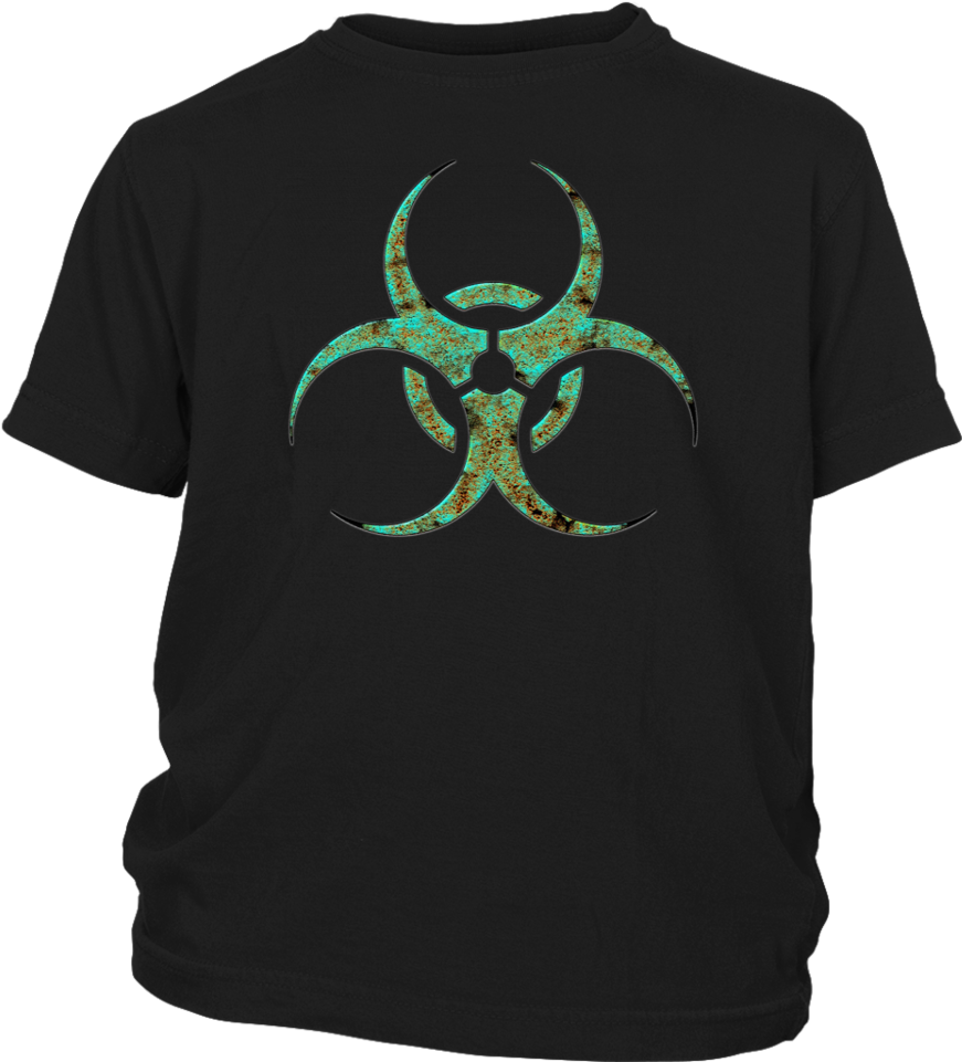 Biohazard Symbol T-shirt - Shirt (960x960), Png Download