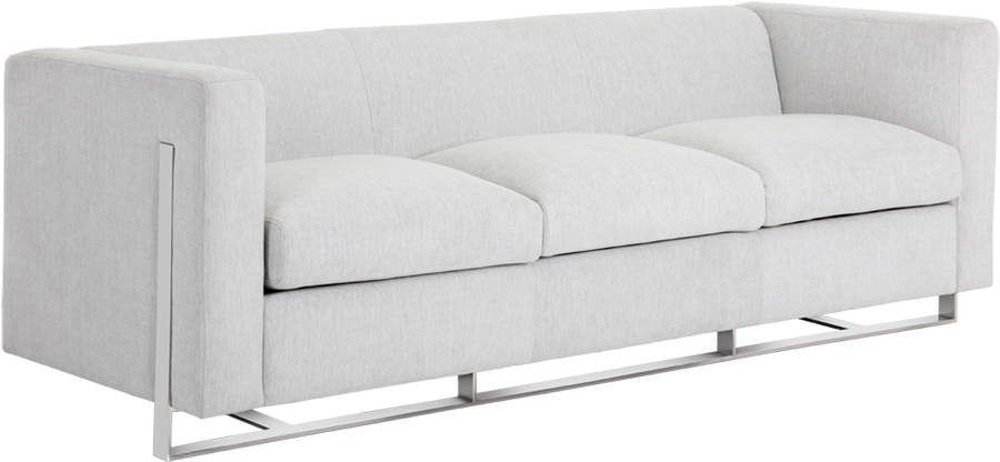 Keaton Sofa - Sunpan Keaton Sofa | Hemingway Marble (1000x800), Png Download