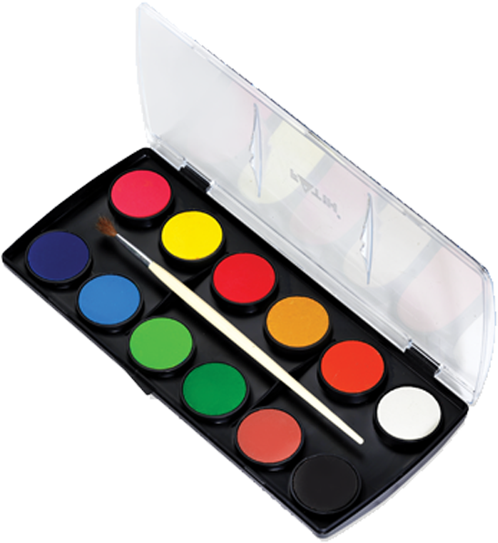 Fati̇h Suluboya 12 Renk K 12 Ki̇ng Si̇ze - Sulu Boyalar (600x600), Png Download