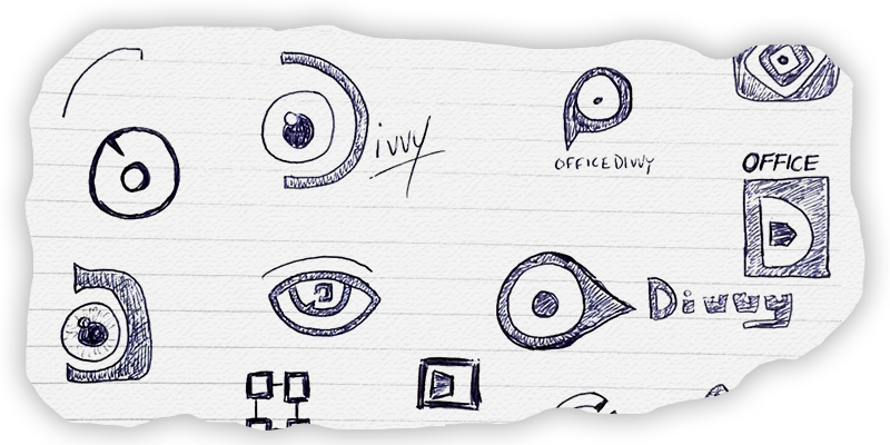 Office Divvy Blue Eye Sketch - Office Divvy, (800x400), Png Download