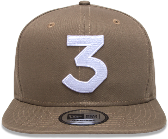 Chance Hat, 3 Hat, New Era Cap, Rapper Hat, Chance - Chance The Rapper Tan Hat (750x750), Png Download