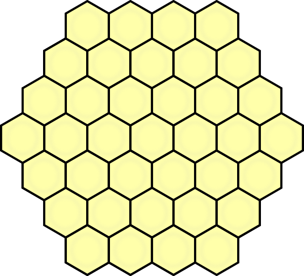 Nid D Abeille Vectoriel (600x545), Png Download