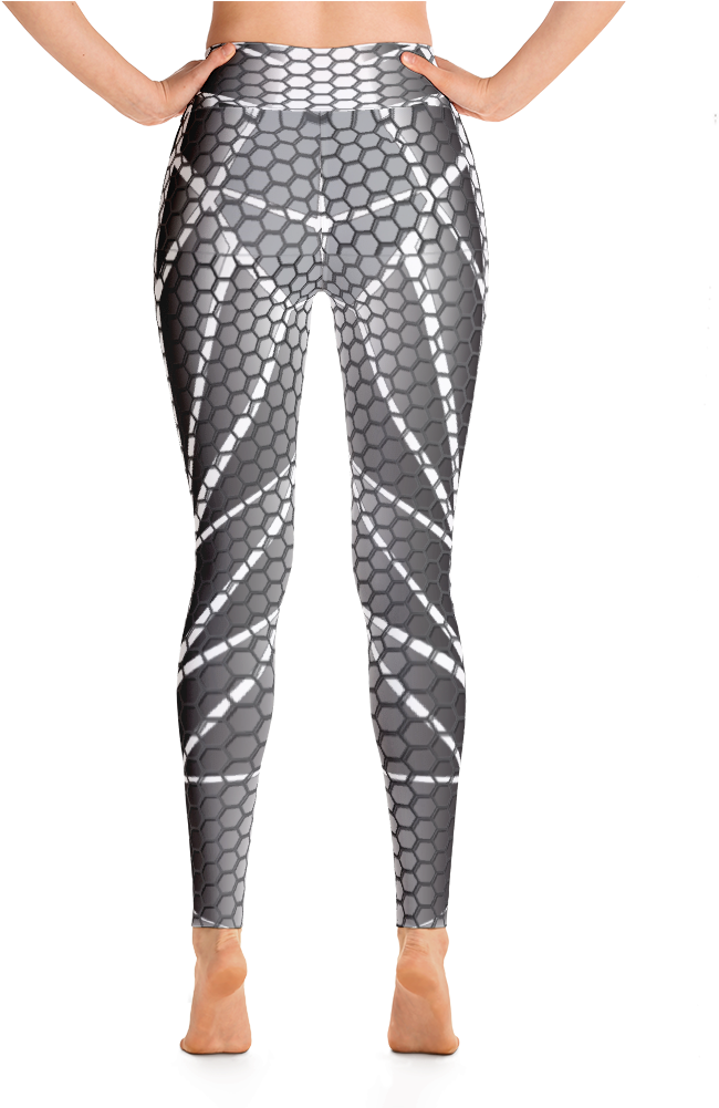 Armor Honeycomb Leggings - Yoga Pants (1000x1000), Png Download